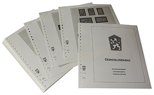 Album LINDNER Tchécoslovaquie 1960-1964, les feuilles pré-imprimées idéales pour votre bureau