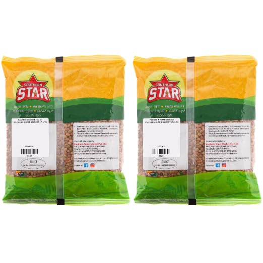Image of Southern Star Premium Organic & Original Kulthi Dal 1 Kg, 500g*2 Ulavalu, kulath dal, Horse Gram, Kollu, Hurali Kalu, macrotyloma uniflorum, Kulthi Beans, Paruppu, gahat dal, Low GI index | Kidney Cleanser