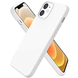 ORNARTO Compatible with iPhone 12 Case 6.1 and iPhone 12 Pro Case, Slim Liquid Silicone 3 Layers...