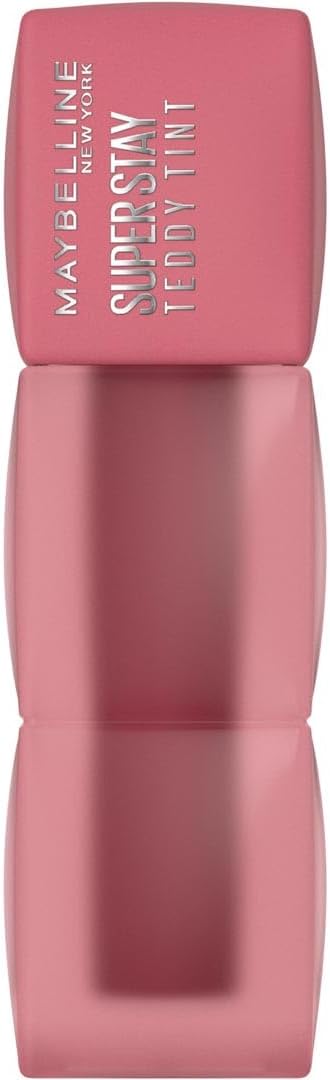 New York, Super Stay Teddy Tint Plushwear and Transferproof, Delivers up to 12 hours of Long-lasting Blurred Matte Soft Lip Color, 55 KNEEHIGH
