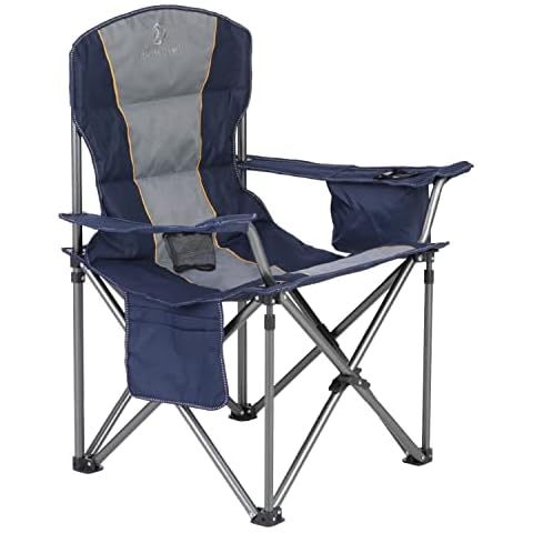 ALPHA CAMP Campingstuhl Faltbar Klappstuhl Gepolstert Cover