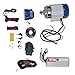 Tbest 1000W 48V Brushless Motor Kit, Electric Motor Controller Kit for Electric Tricycle, Karts, Scooters, Mopeds, Beach Bikes