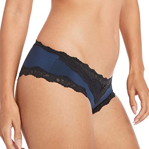 Maidenform womens Cheeky Hipster Underwear, Lace Hipster Panties, Sexy Underwear for Women, 3-pack3