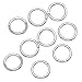 Beadaholique 100-Piece Open Jump Rings, 19-Gauge, Silver Plated