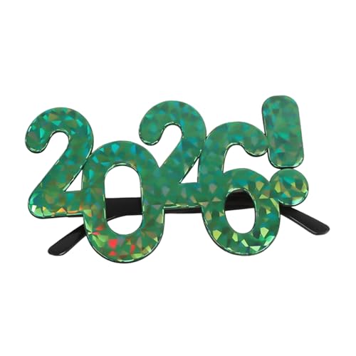 MLWSKERTY 2026 Gafas Accesorios Para Fiestas Gafas De Livianas Gafas Para Disfraces Para Decoraciones Temáticas E Instantáneas Accesorios Para Fotomatón De Año Nuevo