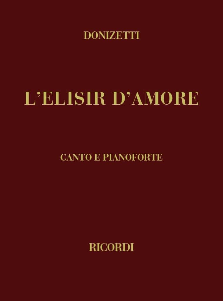 L'ELISIR D'AMORE CHANT