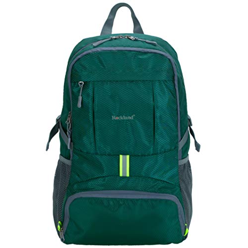 Rockland Packable Stowaway Backpack, Green, Large #TOP8