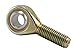 RBC Heim Bearings SMLG1640 16.000 mm Bore M16 x 2 Threads, Left Hand Thread, Extra Capacity Metric Male Rod End Bearing, 4 Piece Metal-to-Metal with Grease Fitting