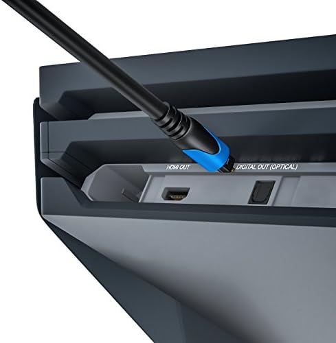 deleyCON 2m Optyczny Cyfrowy Audio Kabel SPDIF 2x Wtyczka Toslink Kabel Cyfrowy Audio Kabel Cyfrowy Swiatłowodowy LWL