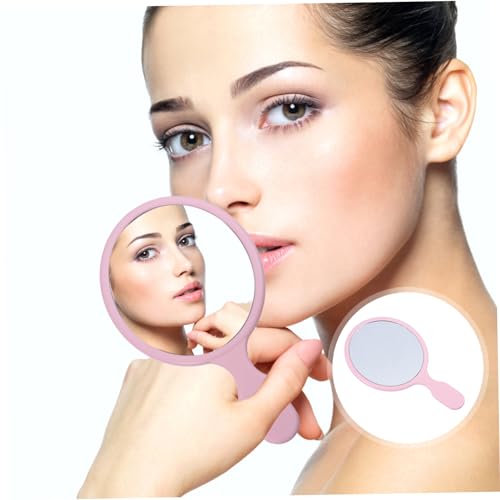 Espejos para maquillaje portátiles de mano, 2 piezas miniatura 4