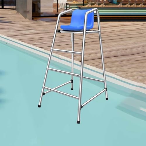 Silla de Salvavidas para Piscina de Acero Inoxidable 150 cm miniatura 1