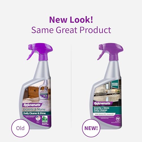 Rejuvenate Granite & Stone Daily Cleaner 32 Oz, Cleans Stone Countertops by Rejuvenate - Used condition - Image 2