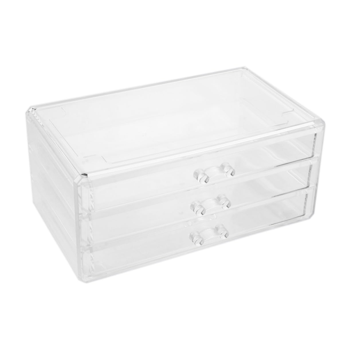 FRCOLOR Organizer Cosmetici Cassetto Scatola Portaoggetti in Acrilico Custodia Per Trucchi Trasparente Per Ordinare e Riporre