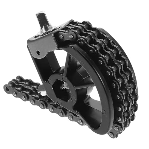 Pedal sencillo de cadena doble para bombo miniatura 1