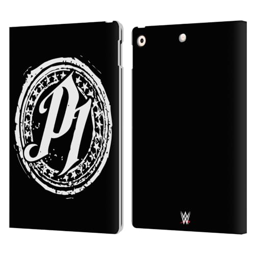 Étui iPad 10.2 Head Case Designs WWE AJ Styles en cuir avec support portefeuille