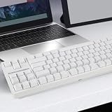 Klawiatura Mechaniczna z 87 Klawiszami, Tri-Mode BT5.0 3.0 2,4 GHz USB C Niestandardowa Klawiatura z możliwością Wymiany Podczas Pracy, Klawiatura do Gier Blue Switch RGB,