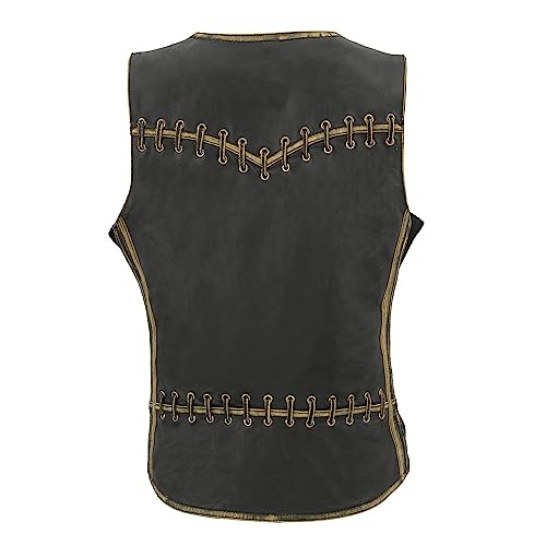 Image of Milwaukee Leather Premium Motorcycle Biker Rider Leather Vest for Women |LKL|ML|MLL|SH