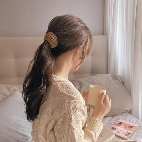Set de 6 Pinzas para el Cabello tipo Nido de Pájaro de Terciopelo para Mujeres miniatura 7