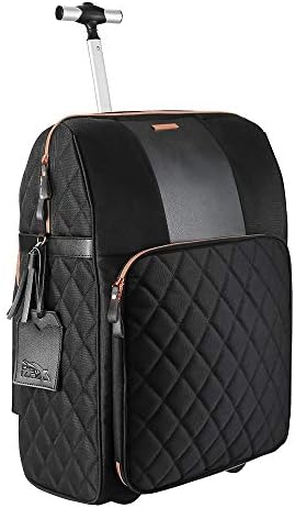 Cabin Max Travel Hack Cabin Luggage Suitcase for Women - 55x40x20cm BA, Jet2, Virgin, Iberia, Ryanair, Air France and Easyjet Premium Size