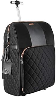 Cabin Max Travel Hack Cabin Luggage Suitcase for Women - 55x40x20cm BA, Jet2, Virgin, Iberia, Ryanair, Air France and Easyjet Premium Size