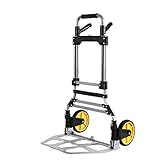 trolley tools bag 【Retractable trolley】: The trolley is made of sturdy aluminum alloy and has this smooth silver, black and yellow combination. Its adjustable height reaches 42 inches, and the rubberized cotton handle ensures excellent user comfort.