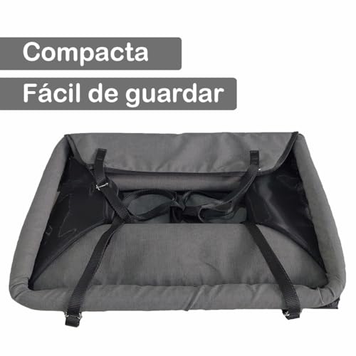 Cadeira Assento Elevado Transporte Pet Cachorro Gato até 30kg Carro Viagem Segura