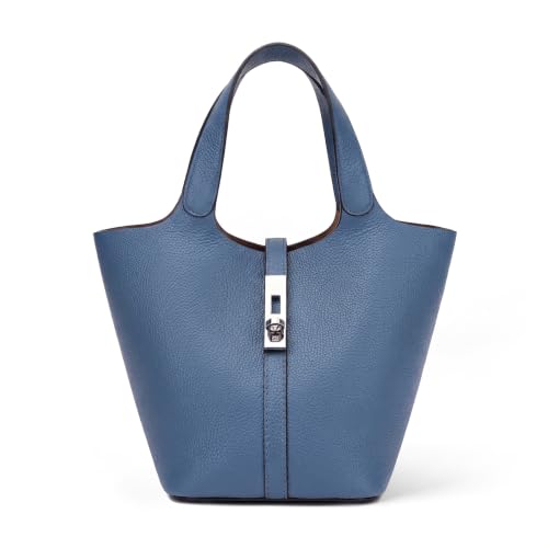 Bolso Tote para mujer con asa superior de cuero vegano miniatura 1