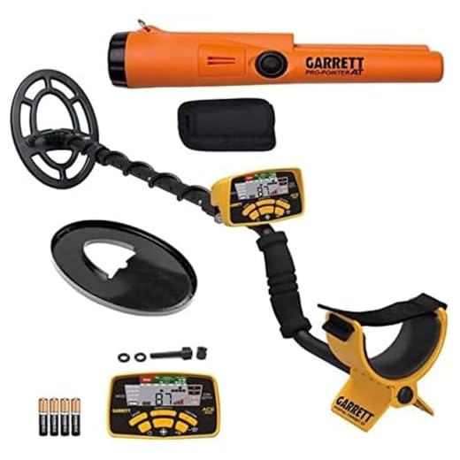 Garrett ACE 300 Metal Detector with Waterproof Search Coil and Pro-Pointer AT