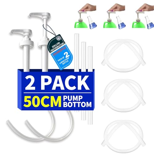 5 Gallon Bucket Pump Dispenser Coffee Syrup Pump for 5&1 Gallon Bucket Bottle Jug Torani Skinny Syrup with 70cm Soft Silicon Avoid Dripping for Conditioner Shampoo Soap Laundry Detergent Pancakes