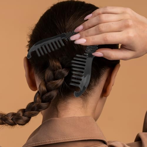 Pinces à cheveux emboîtables Beaupretty pour queue de cheval allongée lot de 4 - 2