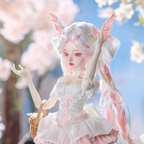 Muñeca Oueneifs BJD 1/4 Princesa Flores 46 cm miniatura 2
