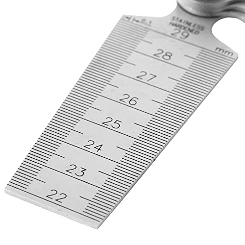 Calibrador Cónico Métrico Acero 0-29mm Herramienta Medición miniatura 5
