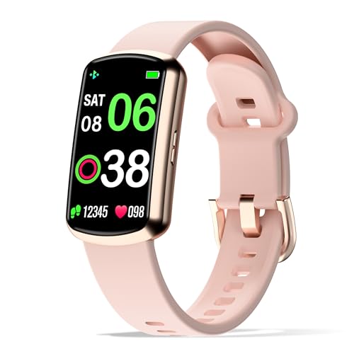 Image of Health Fitness Tracker, Smart Watch with 24 /7 Heart Rate, Activity Tracker with Blood Pressure and Blood Oxy-gen Monitor, 120 Sport Mode Waterproof Sleep Tracker for Women Men