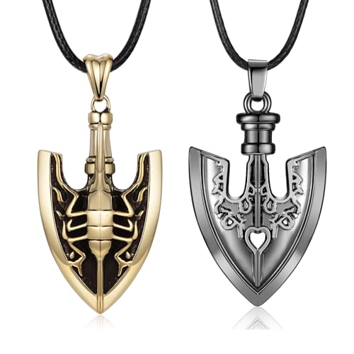JoJo Stand Arrow Necklace JJBA Keychain Copper/Stainless Steel Pendant Adventure Merch Cosplay Props