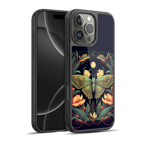 Coque iPhone 16 Pro Max Head Case Designs JK Stewart Jardin Nocturne en gel renforcé