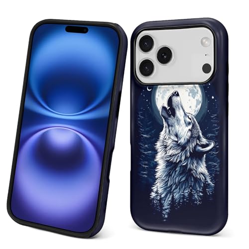 Coque PT 17 P antichoc silicone liquide loup anti-rayures