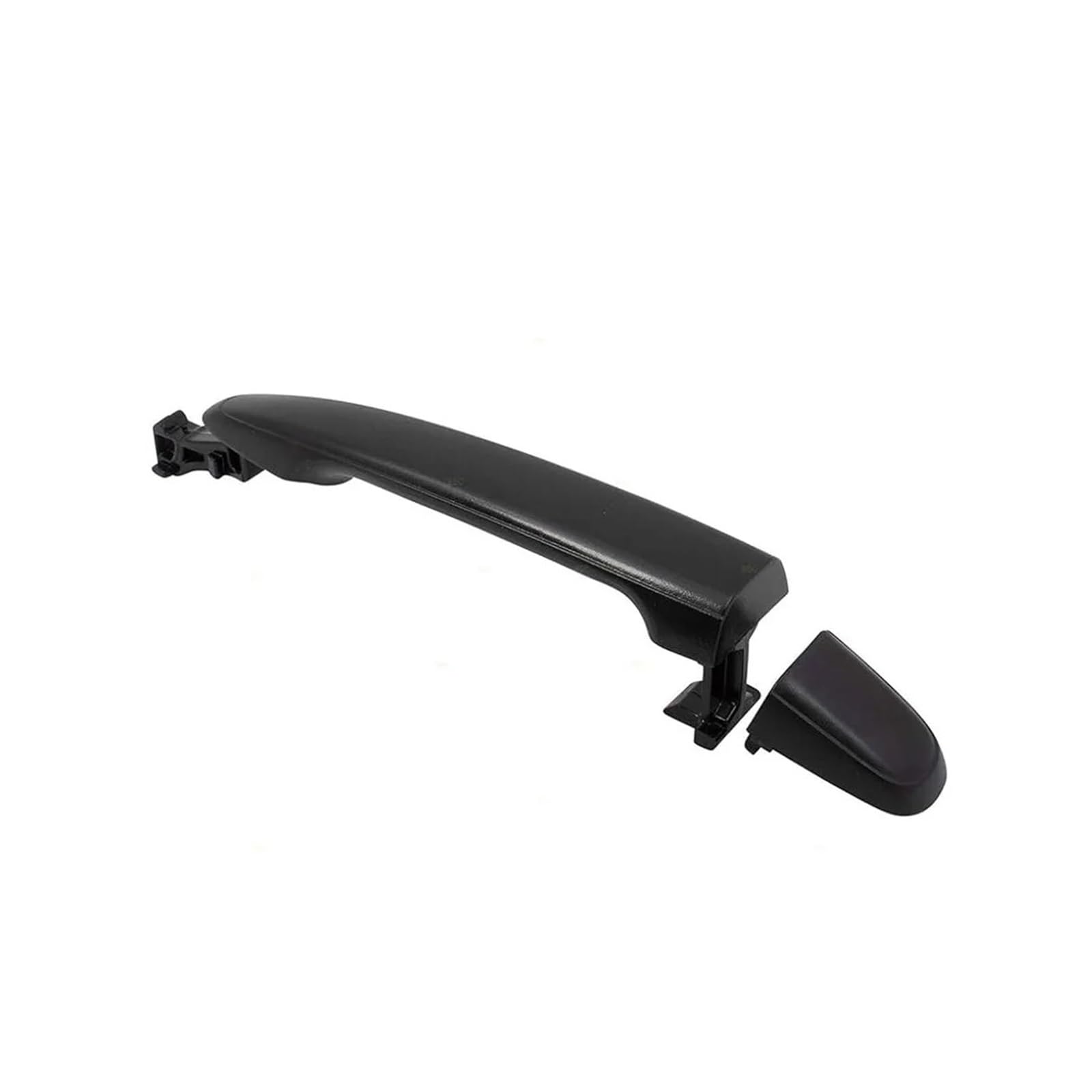 Punxdda Car Exterior Door Handle for Toyota for Sienna 2004-2010 69211-AE010 69213-08010 Black Hemp Surface Exterior Door Handle(FrontR 69211-AE010)