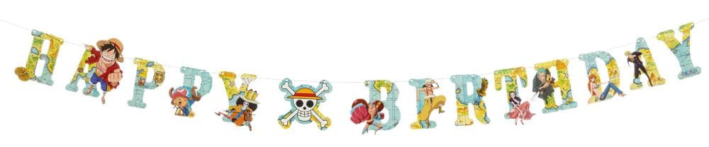 One Piece Manga Happy Birthday Girlande