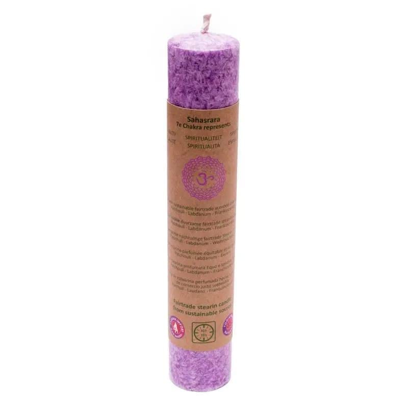 Scented Chakra Candle Purple 7th Chakra (Sahasrara)