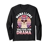 Photo Gallery mama llama cool lama maglia a manica Photo Gallery mama llama cool lama maglia a manica