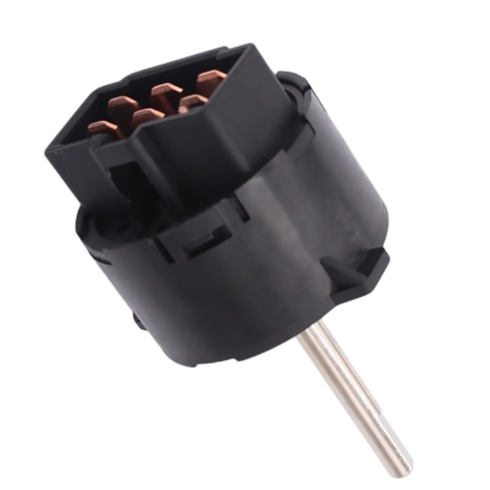 Riloer AC Heater Blower Motor Control Switch, 97251FD000, 97251 FD000, 97251-FD000, Blower Motor Switch, Compatible with Kia Rio 2001-2005, 6 pins, 1 pc