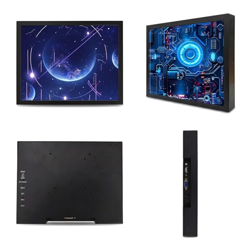 Image of VSDISPLAY 10.4'' Touchscreen Monitor, 800x600 Resolution, 4:3 Aspect Ratio