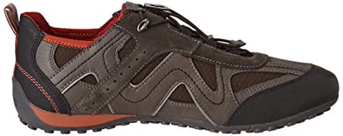 Geox Uomo Uomo Snake B Sneakers Uomo, Grigio
