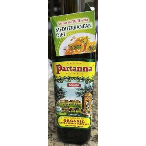 PARTANNA ORGANIC UNFILTERED EXTRA VIRGIN OLIVE OIL. 750 ML. Cover
