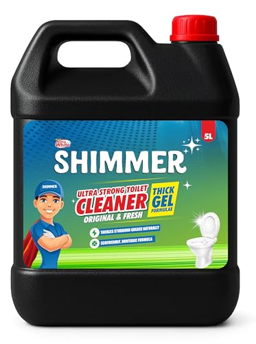 Toilet Cleaner Liquid - 5L Mega Jar | Thick Bathroom Cleaning Liquid | Removes Tough Stains & Limescale