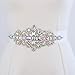 Rhinestone Applique for Wedding Dress Belt Embellishment (AB Colorful)