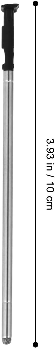 2 Pcs 2 Practical Stylus Pen for Touchscreen Devices Silver Plastic image 2