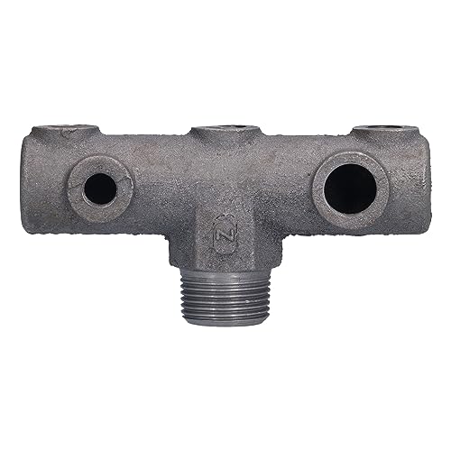 Soporte de Válvula Reguladora de 6 Vías Chrees Conector de Rosca Macho de 32 mm 2
