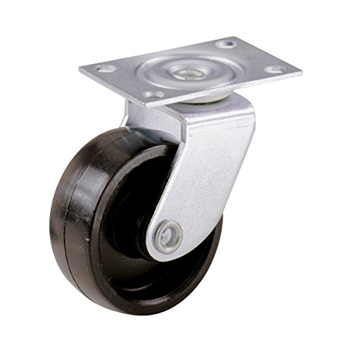 Shepherd Hardware 9556 1-1/4-Inch Plastic Swivel Casters, 4-Pack