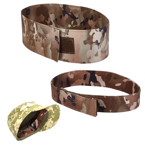 NICENEEDED 2 Paquete de Insertos para Gorras de Cadete del Ejército, Insertos Moldeadores para Gorras de Patrulla, Banda para el ala de Las Gorras de Cadetes Militares del Ejército.